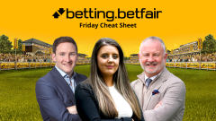 Betfair racing cheat sheet